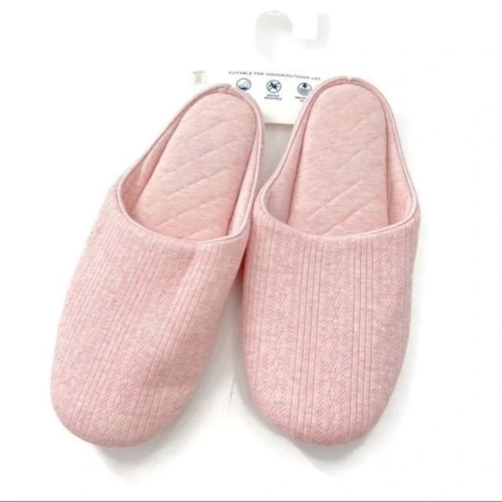 Charter Club Memory Foam slippers-Pink